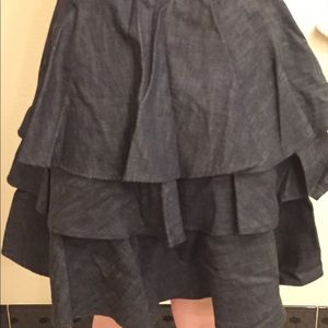 Comme des Garcon denim skirt